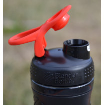 Шейкер спортивний (пляшка) BlenderBottle SportMixer Flip 20oz/590ml Black/Red Шейкер спортивний (пляшка) BlenderBottle SportMixer Flip 20oz/590ml Black/Red