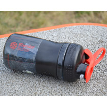 Шейкер спортивний (пляшка) BlenderBottle SportMixer Flip 20oz/590ml Black/Red Шейкер спортивний (пляшка) BlenderBottle SportMixer Flip 20oz/590ml Black/Red