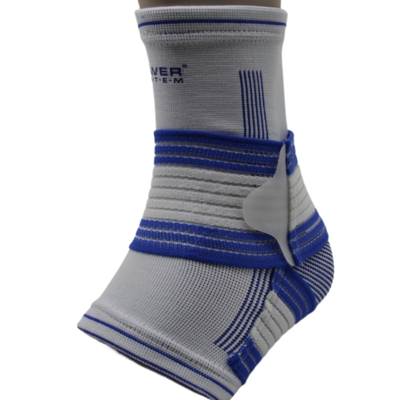 Бандаж на гомілкостоп Power System PS-6009 Ankle Support Pro Blue/White (1шт.) L/XL