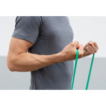 Стрічка-еспандер для фітнесу та реабілітації U-POWEX Fitness band 0.5мм. (9.1 кг) Green Стрічка-еспандер для фітнесу та реабілітації U-POWEX Fitness band 0.5мм. (9.1 кг) Green