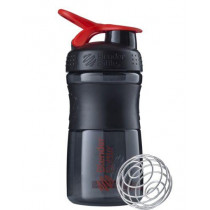 Шейкер спортивний (пляшка) BlenderBottle SportMixer Flip 20oz/590ml Black/Red Шейкер спортивний (пляшка) BlenderBottle SportMixer Flip 20oz/590ml Black/Red