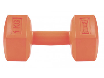 Гантель композитна PowerPlay 4124 Hercules 1 кг. Помаранчева (1 шт.)