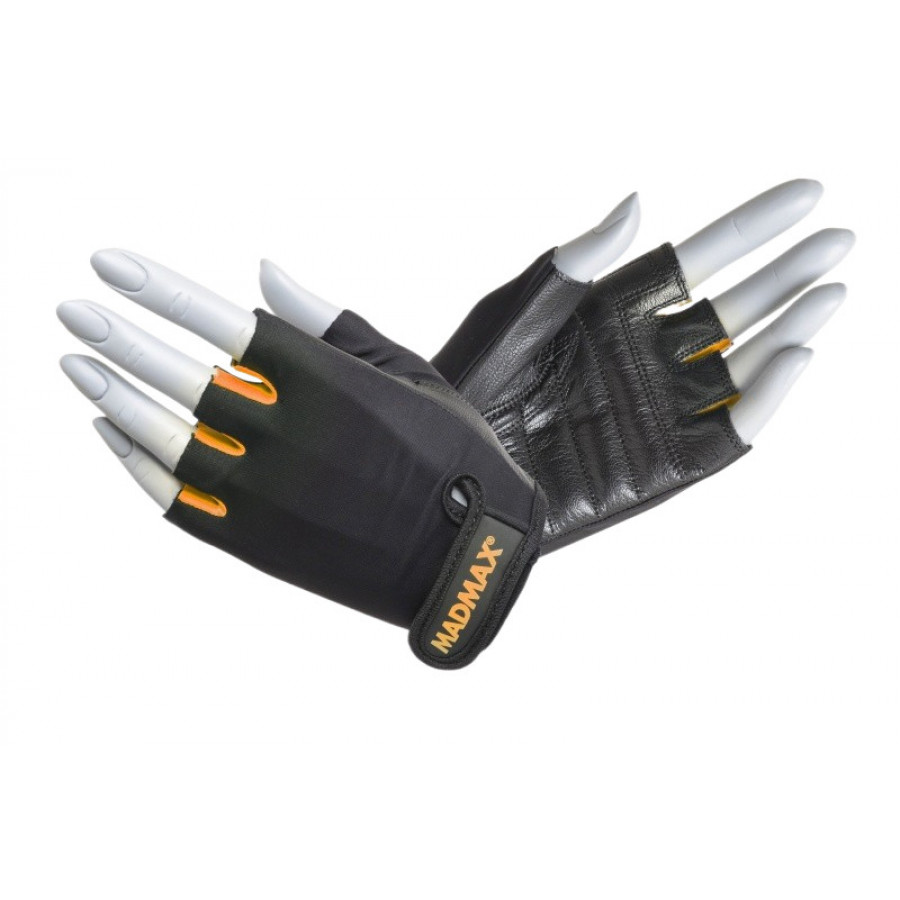 Рукавички для фітнесу MadMax MFG-251 Rainbow Orange M