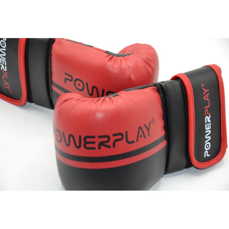 Снарядні рукавиці PowerPlay 3025 Чорно-Червоні S