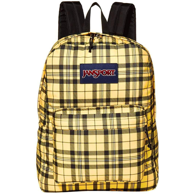 Міський рюкзак 25L Jansport Superbreak жовтий в клітинку