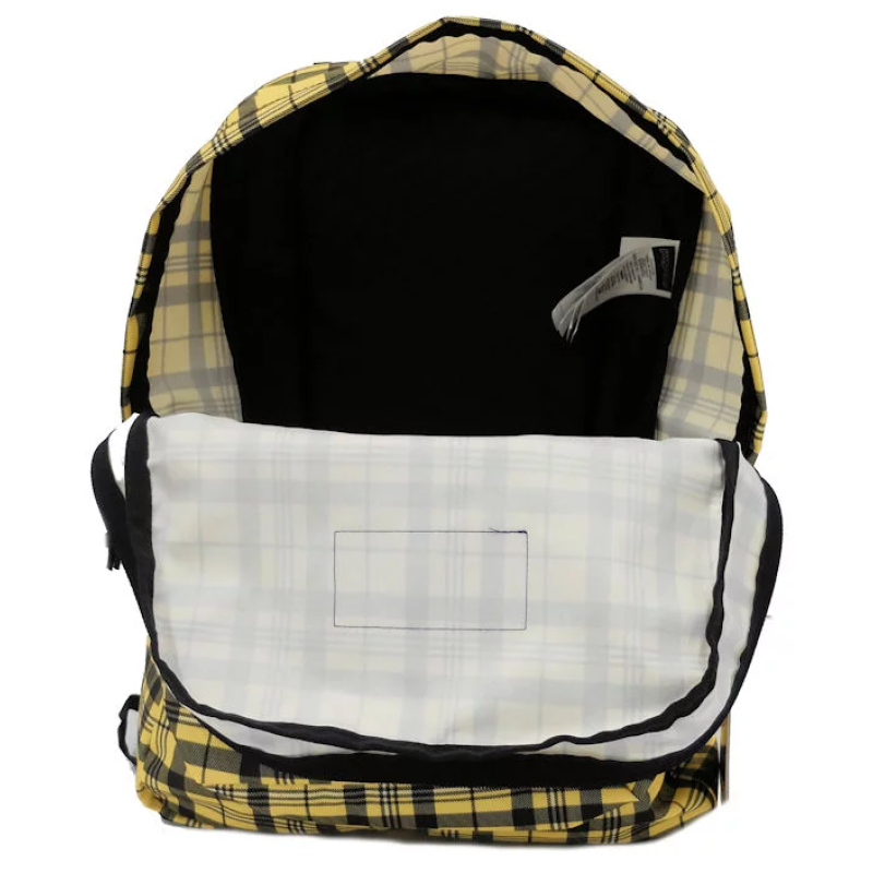 Міський рюкзак 25L Jansport Superbreak жовтий в клітинку