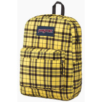 Міський рюкзак 25L Jansport Superbreak жовтий в клітинку