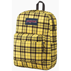 Міський рюкзак 25L Jansport Superbreak жовтий в клітинку