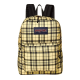 Міський рюкзак 25L Jansport Superbreak жовтий в клітинку