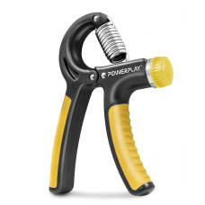 Эспандер кистевой PowerPlay PP-4323 с регулируемой нагрузкой 10-40 кг, Strength Grip, Черно-желтый