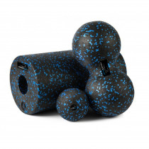 Набір для йоги PowerPlay PP_4008 EPP Foam Roller Set роллер + 2 масажні м'ячі Чорно-синій Набір для йоги PowerPlay PP_4008 EPP Foam Roller Set роллер + 2 масажні м'ячі Чорно-синій