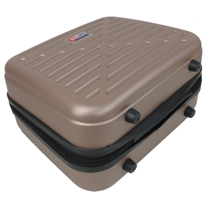 Бьюти-кейс дорожный из ABS 12L GD Polo бежевый