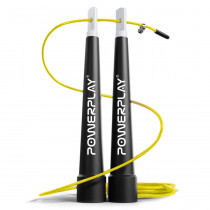 Скакалка швидкісна PowerPlay 4202 Ultra Speed Rope Жовта (2,9m.) Скакалка швидкісна PowerPlay 4202 Ultra Speed Rope Жовта (2,9m.)