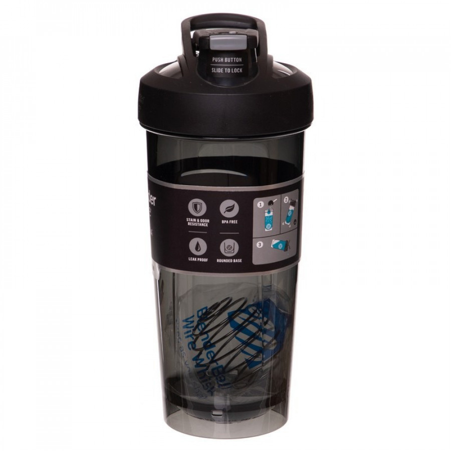 Шейкер спортивний (пляшка) BlenderBottle Strada Tritan 28oz/820ml Ocean Black (Original)