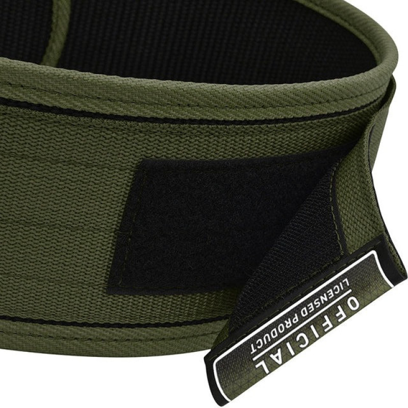 Ремень для тяжёлой атлетики RDX RX1 Weight Lifting Belt Army Green S