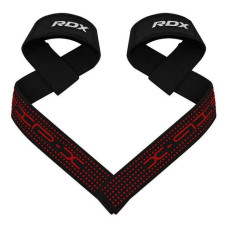Лямки для тяги RDX S4 Gym Cotton Gel Straps Black Plus, Довжина 60 см, Ширина 4 см, Бавовна, Еластан, Чорний