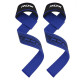 Лямки для тяги RDX S4 Gym Cotton Gel Straps Blue Plus, Длина 60 см, Ширина 4 см, Хлопок, Эластан, Синий
