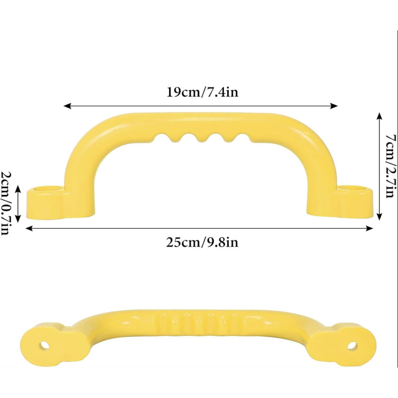 Пластиковые ручки WCG для детской площадки 250мм