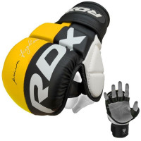 Перчатки для ММА RDX T6 Plus Rex Yellow M