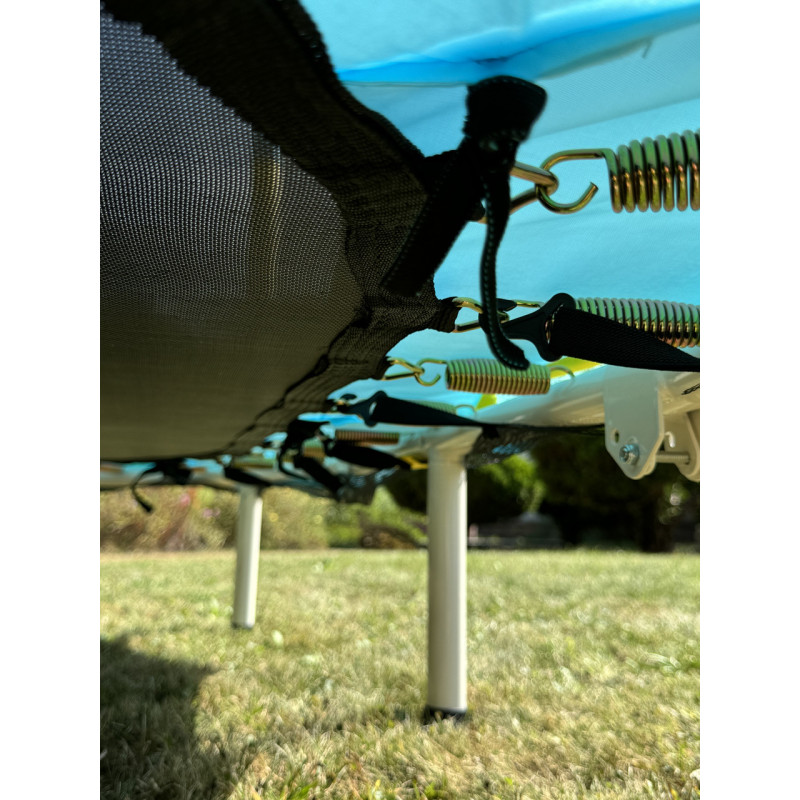 Батут манеж 170x107 см овальный с сеткой WCG Oval