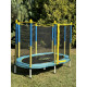 Батут манеж 170x107 см овальный с сеткой WCG Oval