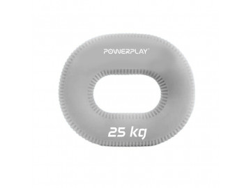 Еспандер кистьовий силіконовий PowerPlay PP-4336 Hand Grip Large 25 кг. Сірий