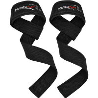 Ремешки для подтяжки PowerPlay 7065 Classic Lifting Gym Straps Черные