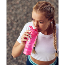 Шейкер спортивний SmartShake Slim 500ml Neon Pink Шейкер спортивний SmartShake Slim 500ml Neon Pink