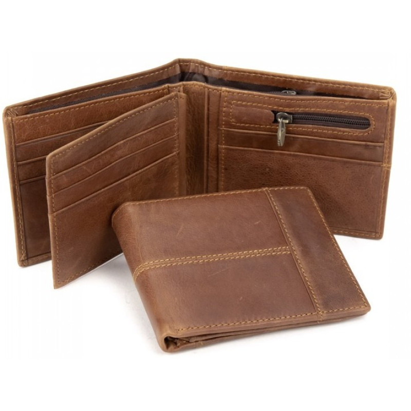 Кожаное мужское портмоне Tiding Bag