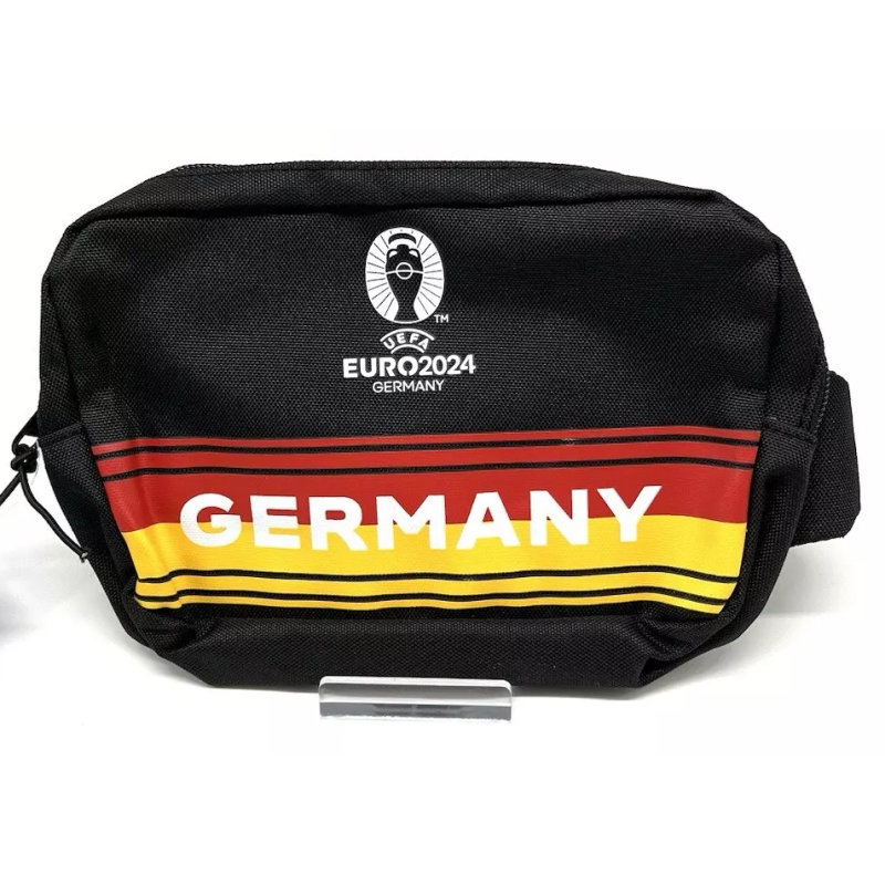 Детская сумка на пояс, бананка Euro2024 Germany черная
