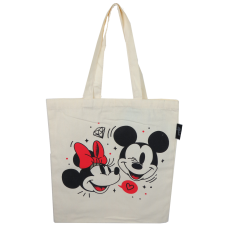 Сумка шоппер для покупок Disney Mickey and friends бежева