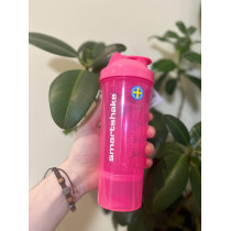 Шейкер спортивний SmartShake Slim 500ml Neon Pink Шейкер спортивний SmartShake Slim 500ml Neon Pink