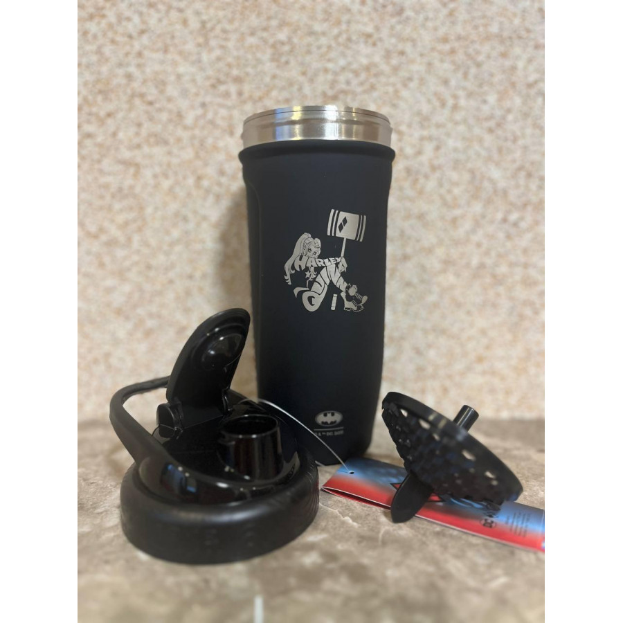Шейкер спортивний SmartShake Reforce 900ml DC Harley Quinn