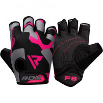 Рукавички для фітнесу RDX F6 Sumblimation PINK M Рукавички для фітнесу RDX F6 Sumblimation PINK M