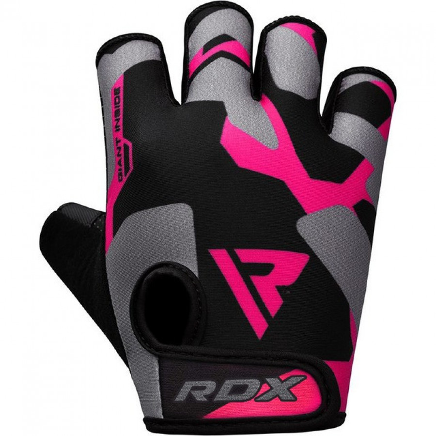 Рукавички для фітнесу RDX F6 Sumblimation PINK M