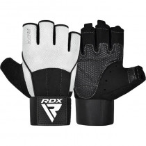 Рукавички для фітнесу RDX W3 WHITE WITH EVA PADDING-XL Рукавички для фітнесу RDX W3 WHITE WITH EVA PADDING-XL