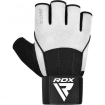 Рукавички для фітнесу RDX W3 WHITE WITH EVA PADDING-XL Рукавички для фітнесу RDX W3 WHITE WITH EVA PADDING-XL