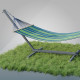 Стійка для гамака + Двомісний гамак з планкою RIO XXL зелений