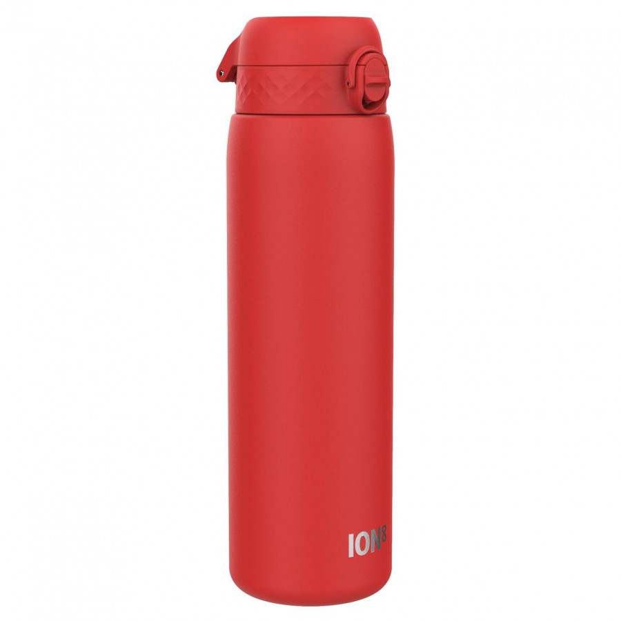 Пляшка для води металева ION8 1200 мл. Stainless Steel , Red