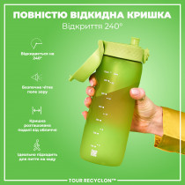 Пляшка для води ION8 750 мл. (ЕКО пляшка) BPA Free, Green Пляшка для води ION8 750 мл. (ЕКО пляшка) BPA Free, Green