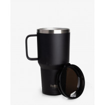 Термостакан (ізольована чашка) Bohtal з ручкою з нержавіючої сталі Tumbler Black 900 ml Термостакан (ізольована чашка) Bohtal з ручкою з нержавіючої сталі Tumbler Black 900 ml