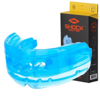Капа Shock Doctor Double Braces для брекетов, верхние и нижние зубы, взрослая (возраст 12+) Blue (арт. 4300-BLU-AD)
