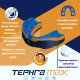 Капа MAKURA Tephra MAX™, Доросла (вік 11+) Blue/Orange/Blue, Посадка: BOIL & BITE™ (формується у гарячій воді), Термопластик, Синьо-помаранчевий
