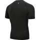 Компресійна футболка (рашгард) RDX T15 Black, Розмір 2XL, Короткий рукав, Поліестер, Спандекс, Чорний