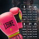 Боксерські рукавиці Leone GN313 WAVES Fuxia 10 унцій 