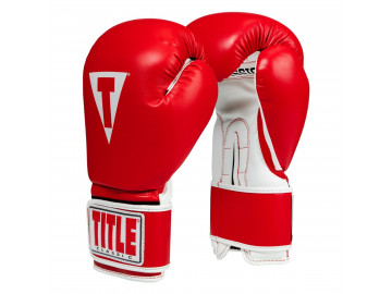 Боксерські рукавиці TITLE Classic Pro Style 3.0 Red/White 12 oz
