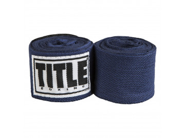 Бинти для боксу TITLE Boxing Select 180" Semi Elastic Mexican Navy (4.5м.)