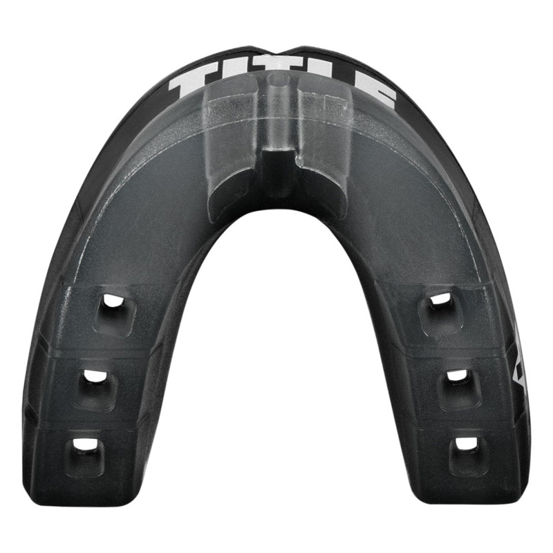 Капа TITLE Boxing Air Force Duo-Defense 2.0 Black, Взрослая (возраст 11+), Односторонняя, Черный