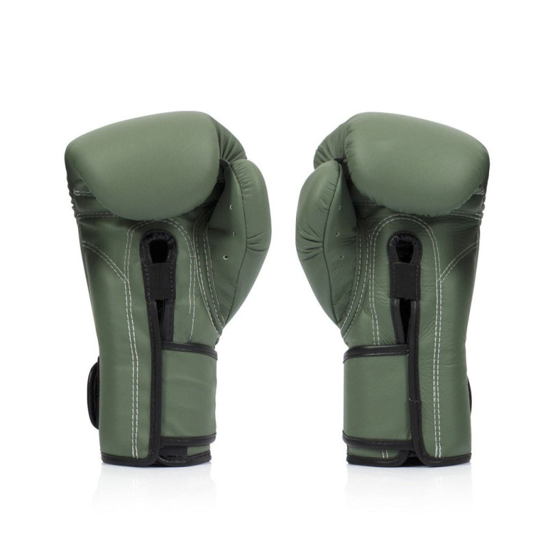 Боксерські рукавиці Fairtex BGV11 Green 10 унцій (бинти в комплекті)