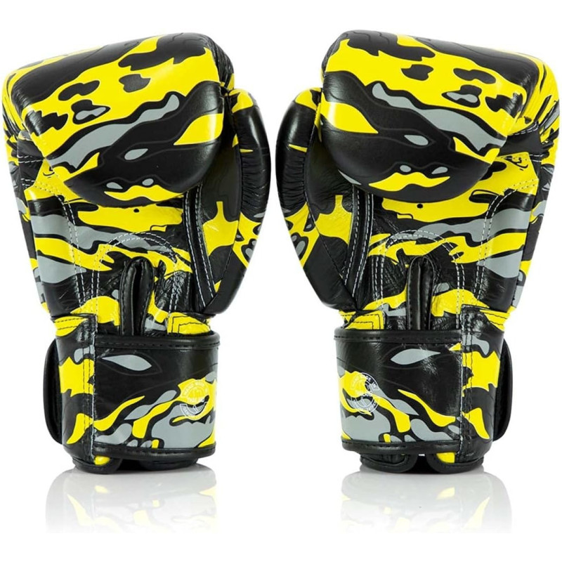 Боксерські рукавиці Fairtex BGV-ONE X STBG (натуральна шкіра) 14 унцій (бинти в комплекті)